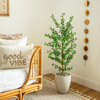 4' Artificial Shady Lady Black Olive Tree