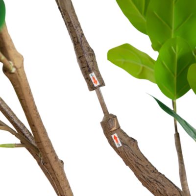 6&#39; Artificial Audrey Ficus Leaf Tree