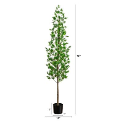6' UV Artificial Podocarpus Tree