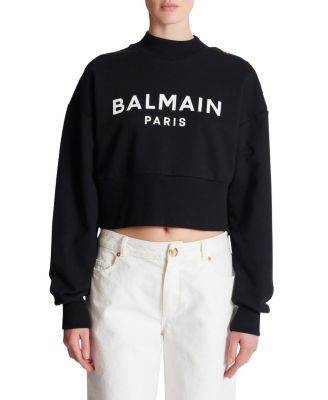  Printed Balmain Paris Sweatshirt