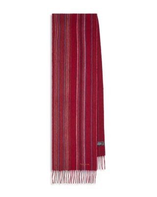 Trent Striped Wool Scarf