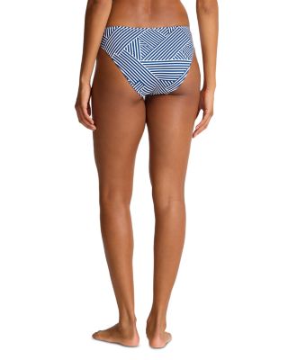 Palm Modern Stripe Hipster Bikini Bottom