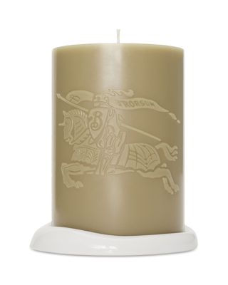 Ginger and Caramel Pillar Candle