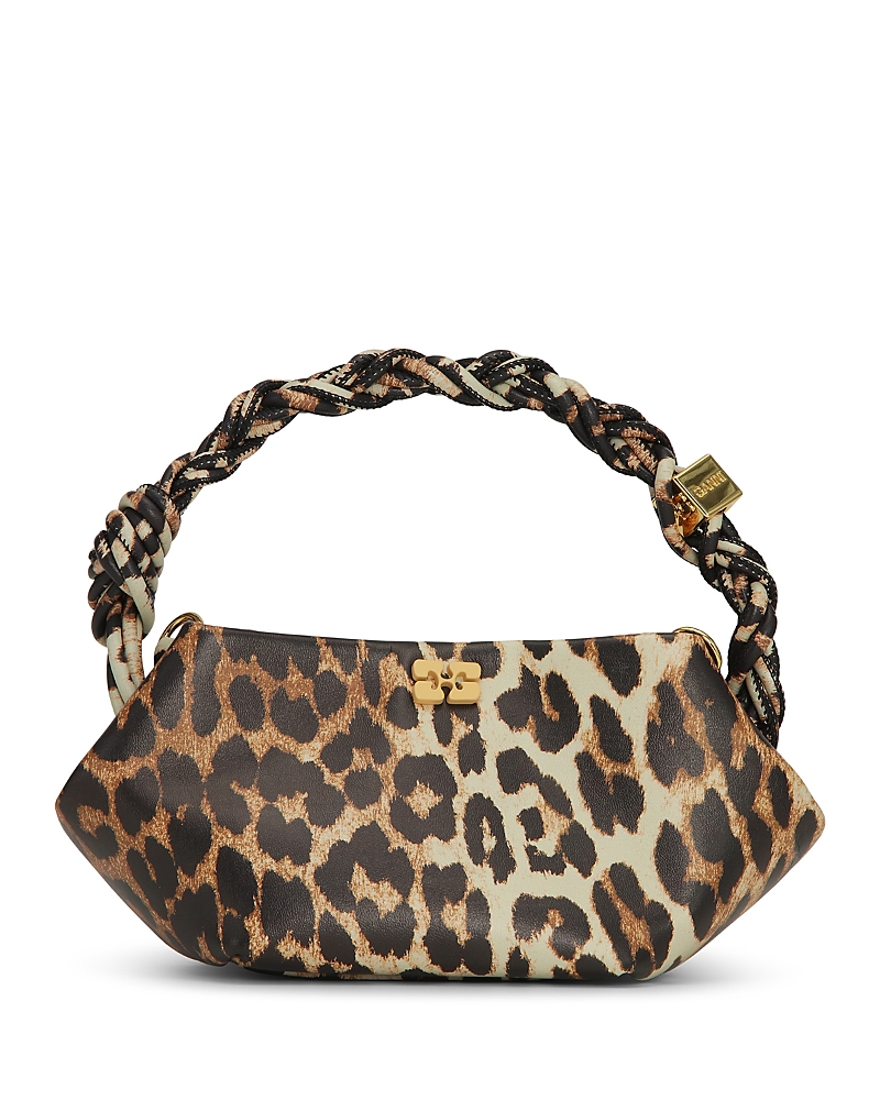 Ganni Animal Print Mini Bou Bag