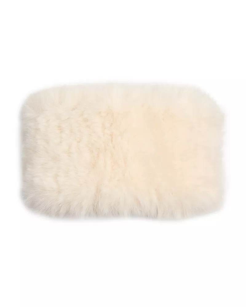 Surell Rex Rabbit Faux Fur Knit Headband