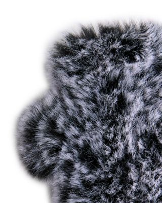 Faux Fur Fingerless Mittens