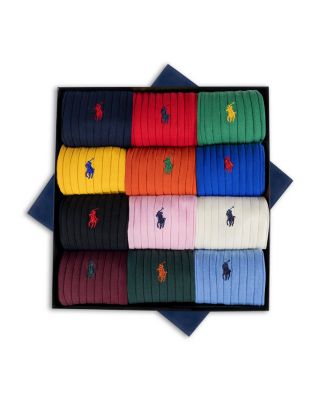 Egyptian Cotton Socks Gift Box, Pack of 12