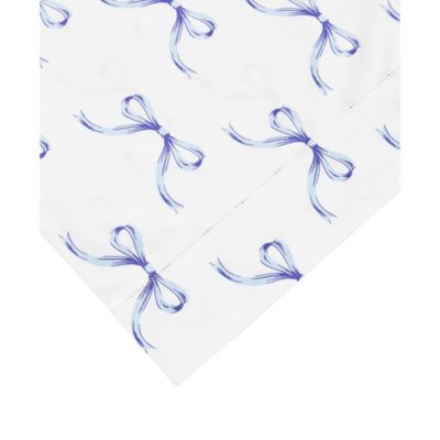 Crisp Bows Percale Sheet Set, Queen