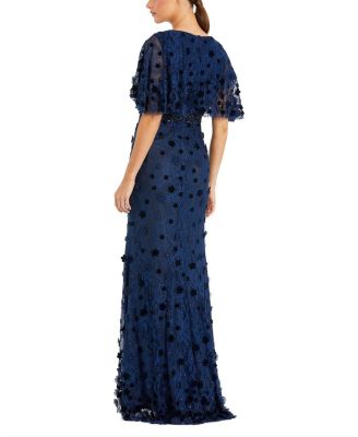  Embellished Floral Gown