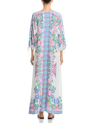 White Melia Swim Cover-Up Dress