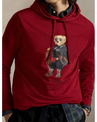 Polo Bear Jersey Hooded T-Shirt