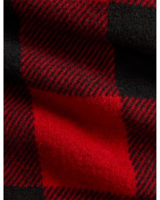 Plaid Knit Flannel Overshirt