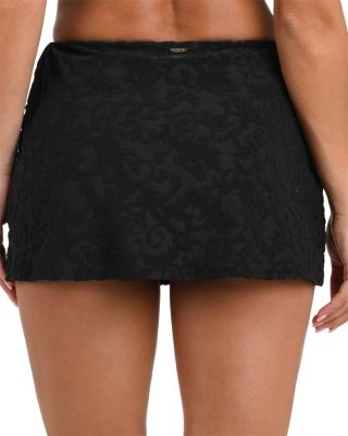 Coco Ornate Terry Skirt Swim Bottom