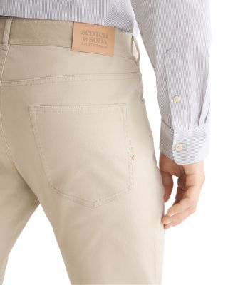Ralston Slim Fit Twill Pants in Plaza Taupe