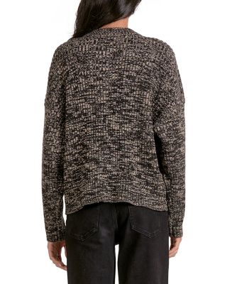 Ribbed Blanket Stitch Sweater