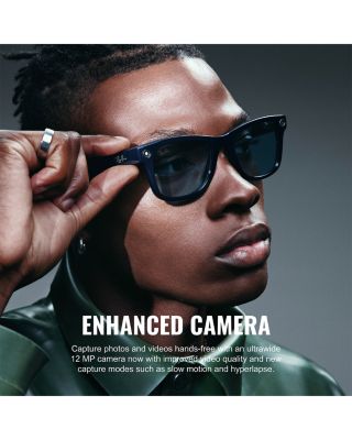 Meta Wayfarer (Gen 2) Square AI Glasses, 53mm