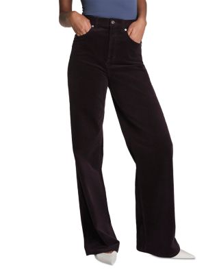 Corduroy Wide Leg Pants