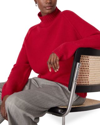 Split Funnel Knit Sweater