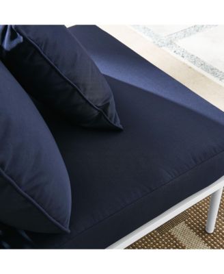 Stance Outdoor Patio Aluminum Armless Chair