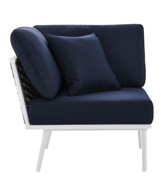 Stance Outdoor Patio Aluminum Corner Chair