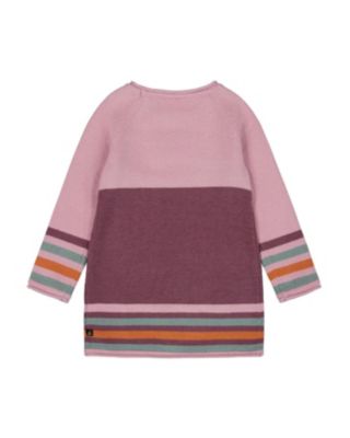  Girls' Knitted Dress with Cat - Baby