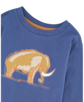 Boys' Organic Cotton Long Sleeve T-Shirt - Little Kid, Big Kid