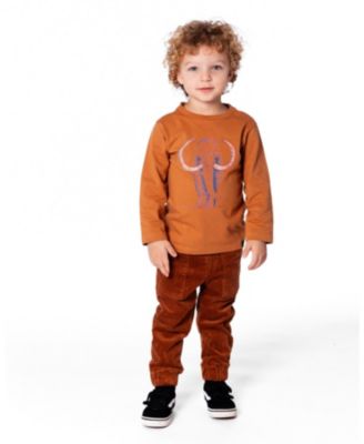 Boys' Organic Cotton Long Sleeve T-Shirt - Little Kid, Big Kid