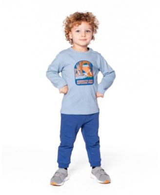 Boys' Organic Cotton Long Sleeve T-Shirt - Little Kid, Big Kid
