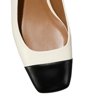  Women's The Cap-Toe Darcy Slingback Pumps