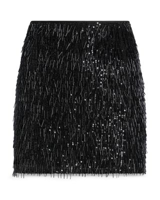 Leia Beaded Sequinned Skirt