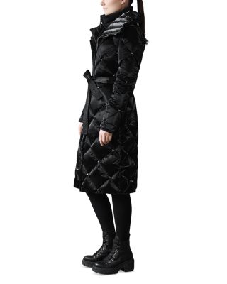 Izumi-Glo Belted Puffer Coat