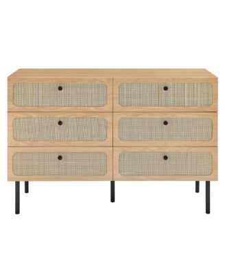 Chaucer 6-Drawer Compact Dresser