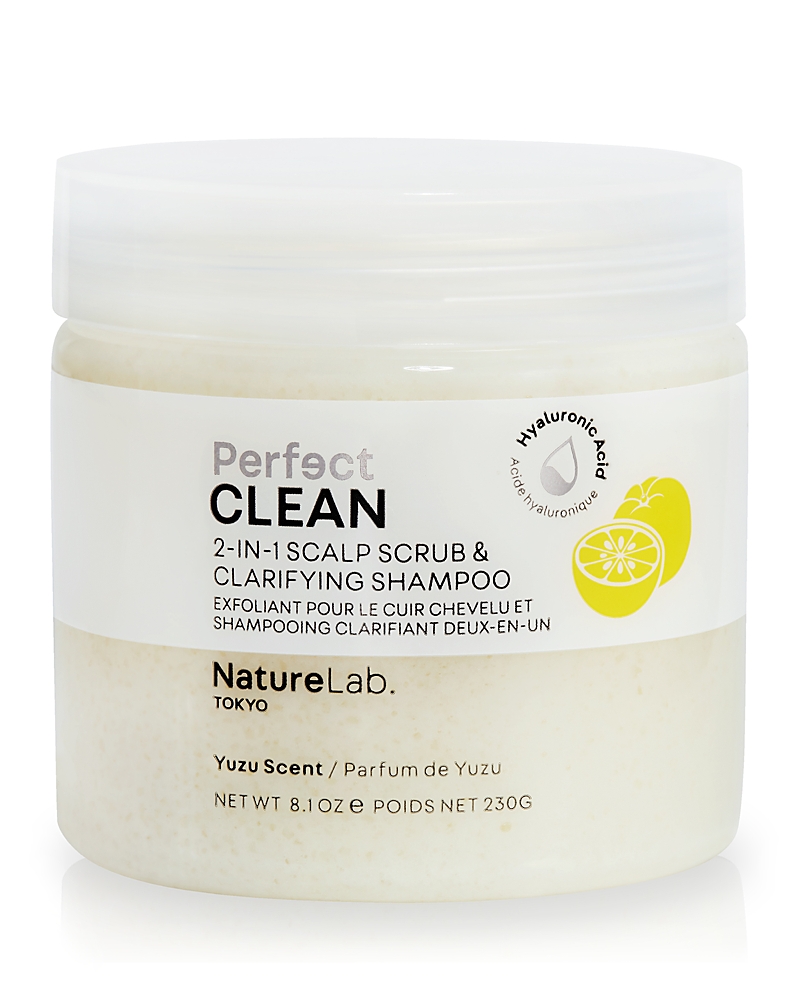 Naturelab. Tokyo Naturelab Tokyo Perfect Clean 2 In 1 Scalp Scrub & Clarifying Shampoo - Yuzu Scent 8.1 Oz.
