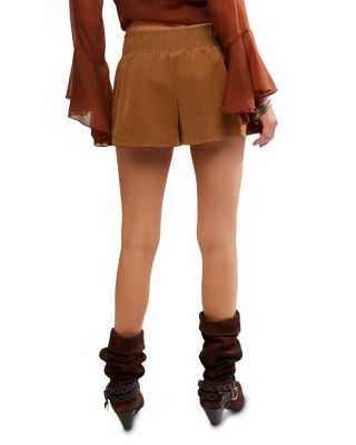 Paradise Found Faux Suede Skirt