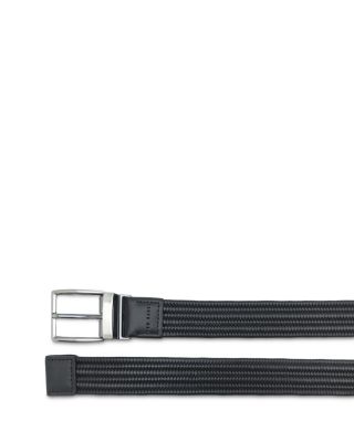 Men's Braided Leather Belt
