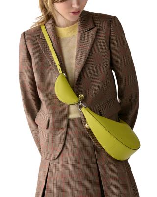 Duo Pebbled Leather Crossbody