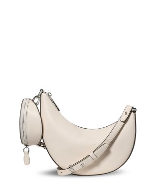 Duo Pebbled Leather Crossbody