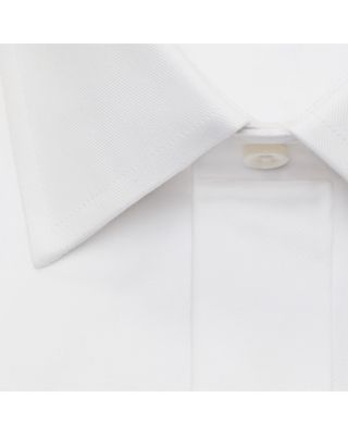 Slim Fit Covered Placket Tuxedo Shirt - Exclusive