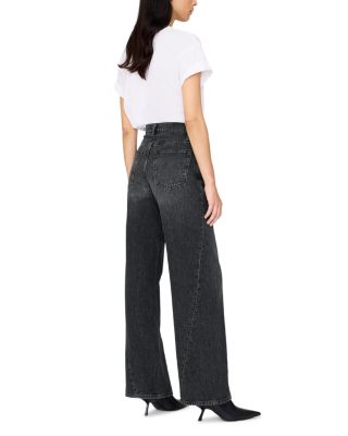Brie High Rise Jeans in Washed Black