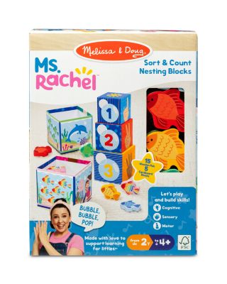 Ms. Rachel Sort & Count Nesting Blocks - Ages 2-4