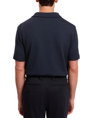 Danlibe Short Sleeve Argyle Button Through Jersey Shirt