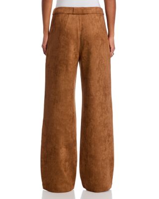 Faux Suede Pants