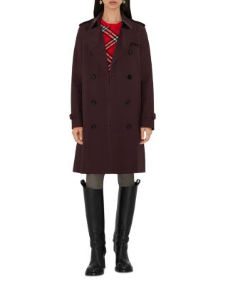 Kensington Mid Length Gabardine Trench Coat - Exclusive