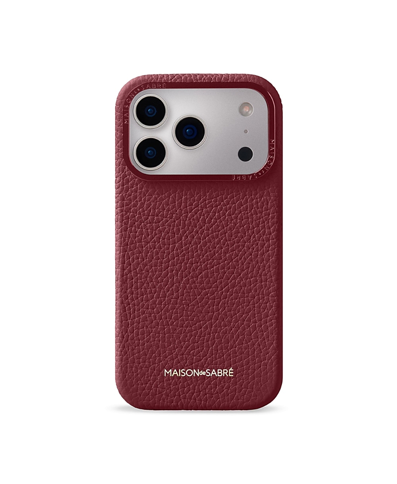 Maison De Sabre Leather Phone Case (iPhone 17 Pro)