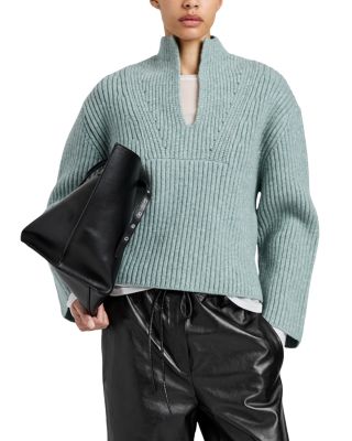 Meron Wool Ribbed Sweater