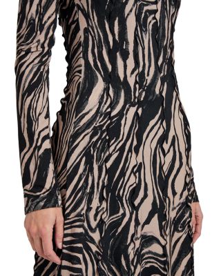 Mabel Marble Jersey Maxi Dress