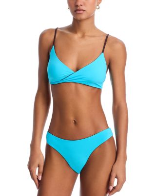 Amira Reversible Cross Front Bikini Top