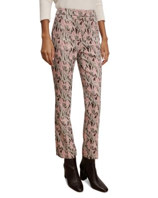 Arte Floral Kick Flare Pants
