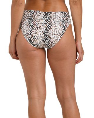 Wild Whispers Shirred Band Hipster Bikini Bottom