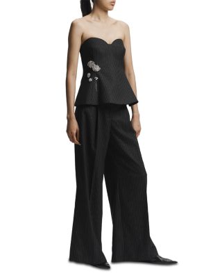 Rosa Embellished Strapless Top